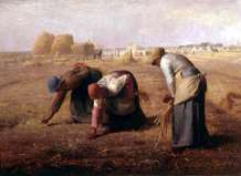 As espigadeiras. Obra de Millet