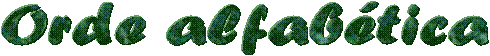 Orde alfab&eacute;tica