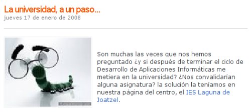 Temas de su interés