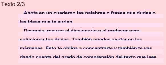 Texto de 6 l�neas en el que est&aacute;n tapados medianamente los trazos inferiores de las palabras (m&aacute;s que en el anterior). A�n se puede leer bien.