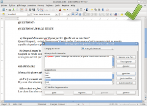 LibreOffice en francés