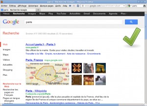 Buscando resultados en Google: ahora con resultados pensados para usuario francés
