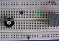components_in_project_board * Electronic components in a project board.